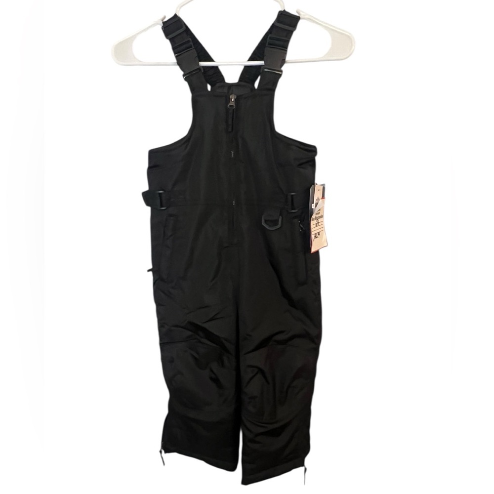 Extreme Outfitters Size 2T Toddlers Black Snow Bib Overalls